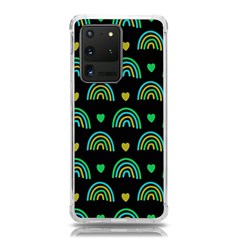 Dark Rainbow Pattern  Samsung Galaxy S20 Ultra 6 9 Inch Tpu Uv Case by ConteMonfrey