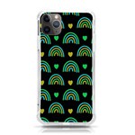 Dark Rainbow Pattern  iPhone 11 Pro Max 6.5 Inch TPU UV Print Case Front