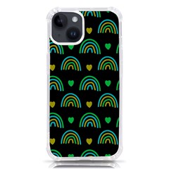 Dark Rainbow Pattern  Iphone 14 Tpu Uv Print Case by ConteMonfrey