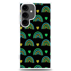 Dark Rainbow Pattern  Samsung Galaxy S24 Plus 6 7 Inch Tpu Uv Case by ConteMonfrey