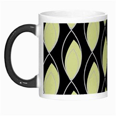 Brown Minimalist Leaves Morph Mug