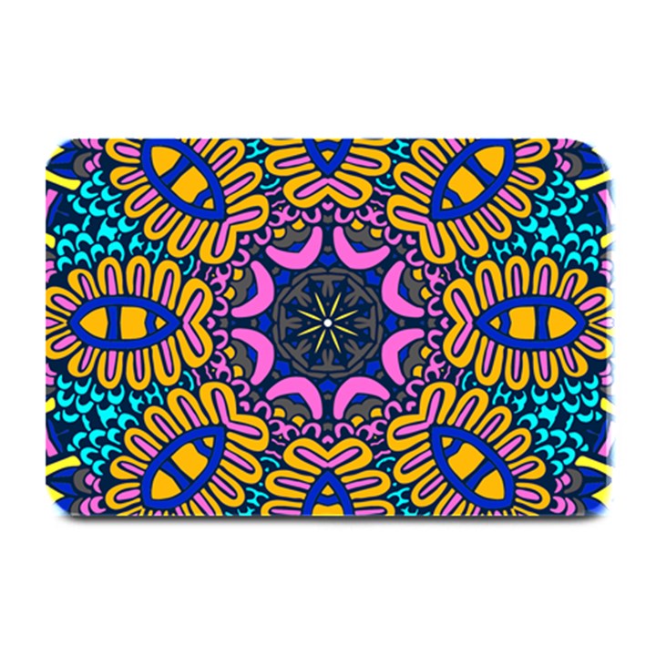 Mandala Fishes   Plate Mats