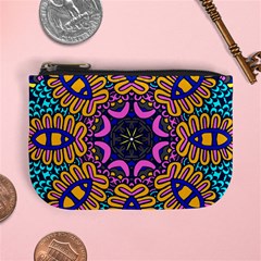 Mandala Fishes   Mini Coin Purse