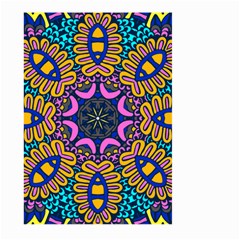 Mandala Fishes   Large Garden Flag (two Sides)