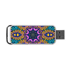 Mandala Fishes   Portable Usb Flash (one Side)