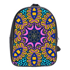 Mandala Fishes   School Bag (xl) by ConteMonfrey