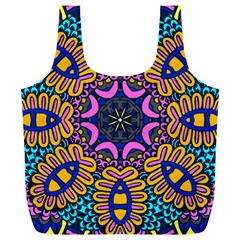 Mandala Fishes   Full Print Recycle Bag (xl)