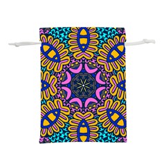 Mandala Fishes   Lightweight Drawstring Pouch (m)