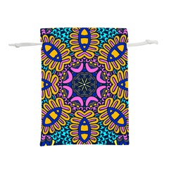 Mandala Fishes   Lightweight Drawstring Pouch (l)