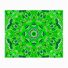 Mandala Flowers   Small Glasses Cloth