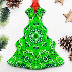 Mandala Flowers   Christmas Tree Ornament (two Sides)