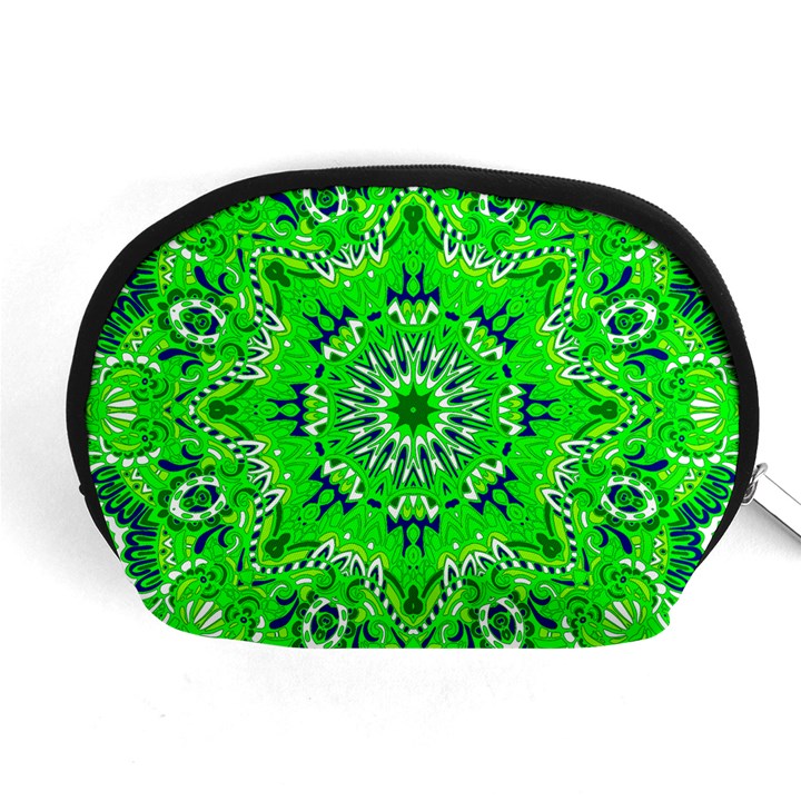 Mandala Flowers   Accessory Pouch (Medium)