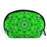 Mandala Flowers   Accessory Pouch (Large) Front