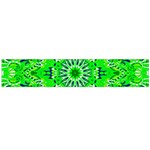 Mandala Flowers   Large Premium Plush Fleece Scarf  Front