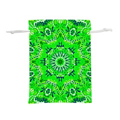 Mandala Flowers   Lightweight Drawstring Pouch (m)