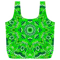 Mandala Flowers   Full Print Recycle Bag (xxl)