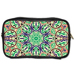 Cold Colors Mandala   Toiletries Bag (two Sides)