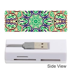 Cold Colors Mandala   Memory Card Reader (stick)