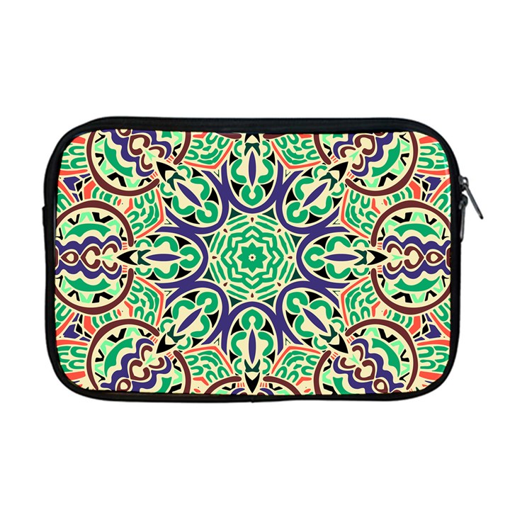 Cold Colors Mandala   Apple MacBook Pro 17  Zipper Case