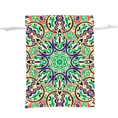 Cold Colors Mandala   Lightweight Drawstring Pouch (xl)