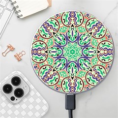 Cold Colors Mandala   Wireless Fast Charger(white)