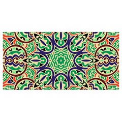 Cold Colors Mandala   Banner And Sign 8  X 4  by ConteMonfrey