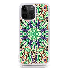 Cold Colors Mandala   Iphone 14 Pro Max Tpu Uv Print Case