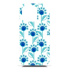 Blue Daisy Minimalist Leaves   Iphone 16 Pro Black Uv Print Pc Hardshell Case