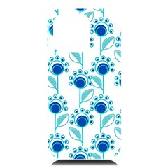 Blue Daisy Minimalist Leaves   Iphone 16 Pro Max Black Uv Print Pc Hardshell Case