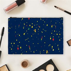 Christmas Sky Happy Cosmetic Bag (large)