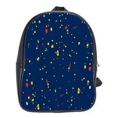 Christmas Sky Happy School Bag (large)