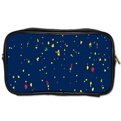 Christmas Sky Happy Toiletries Bag (one Side)