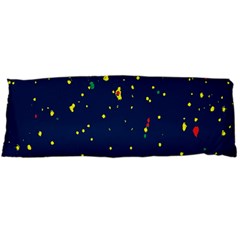 Christmas Sky Happy One Side Body Pillow Cases by Dutashop