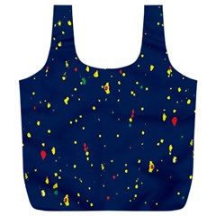 Christmas Sky Happy Full Print Recycle Bag (xxxl) by Dutashop