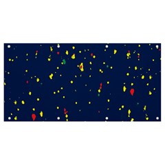 Christmas Sky Happy Banner And Sign 8  X 4 