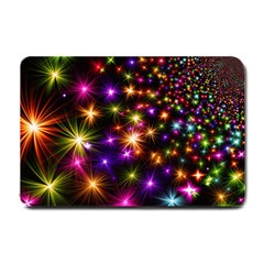 Star Colorful Christmas Abstract Small Doormat