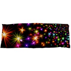 Star Colorful Christmas Abstract 15 x40  Body Pillow Case Dakimakura (two Sides)