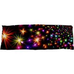 Star Colorful Christmas Abstract 17 x47  Body Pillow Case Dakimakura (two Sides)