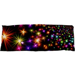 Star Colorful Christmas Abstract 25 x67  Body Pillow Case Dakimakura (two Sides) by Dutashop