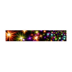 Star Colorful Christmas Abstract Premium Plush Fleece Scarf (mini)