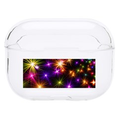 Star Colorful Christmas Abstract Hard Pc Airpods Pro Case