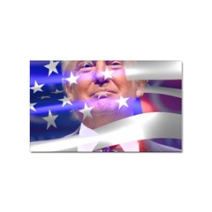 Donald Trump Flag Sticker Rectangular (100 Pack) by vintagetrump