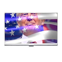 Donald Trump Flag Business Card Holder