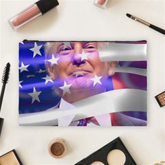 Donald-flag-trump Cosmetic Bag (large)