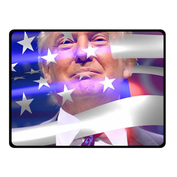 Donald Trump Flag Fleece Blanket (Small)