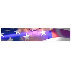 Donald Trump Flag Large Premium Plush Fleece Scarf 