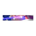 Donald Trump Flag Premium Plush Fleece Scarf (Mini) Front