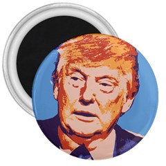 Orange Donald Trump 3  Magnets by vintagetrump