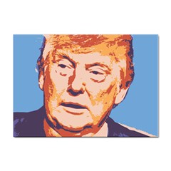 Orange Donald Trump Sticker A4 (10 Pack) by vintagetrump