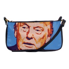 Orange Donald Trump Shoulder Clutch Bag